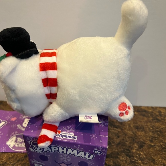 Aphmau Meemeow Holiday 2024 Snowman 6” Plush - Picture 2 of 5